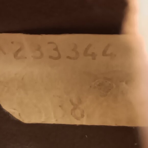 Naot women's brown leather and suede slide sandals sz 38 EU / 7 -7.5 US - Picture 14 of 14